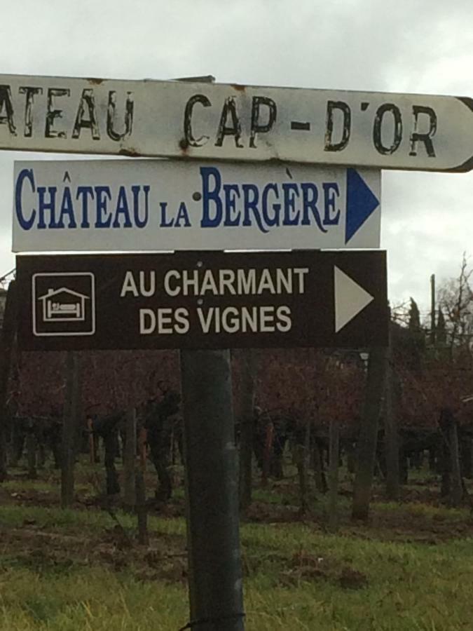 Au Charmant Des Vignes Монтань Экстерьер фото